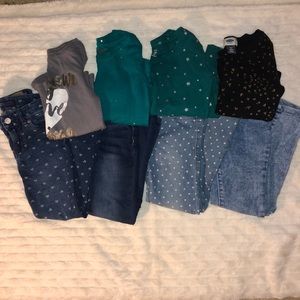 Girls lot 5/5t Levi Old Navy Cat&Jack